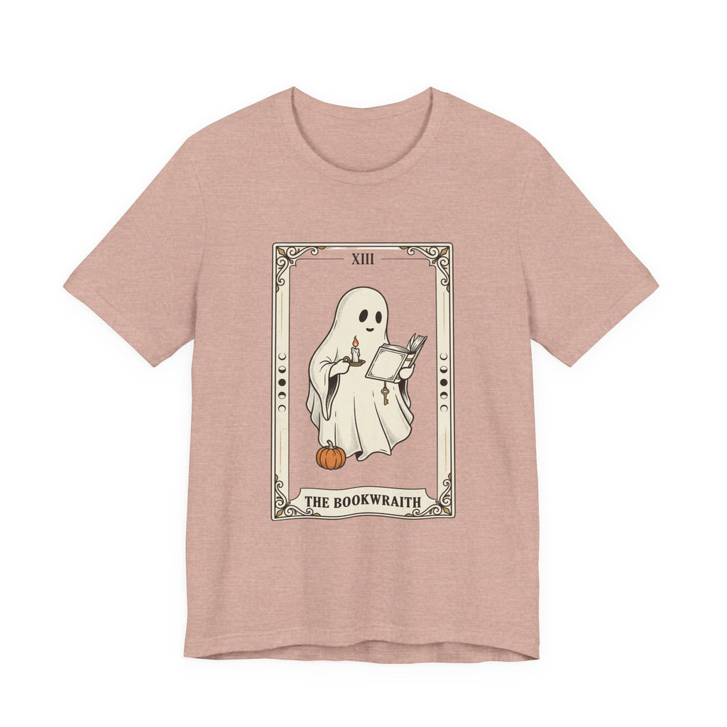 Bookwraith Ghost Reading Tee | Spooky Reader, Halloween Bookish