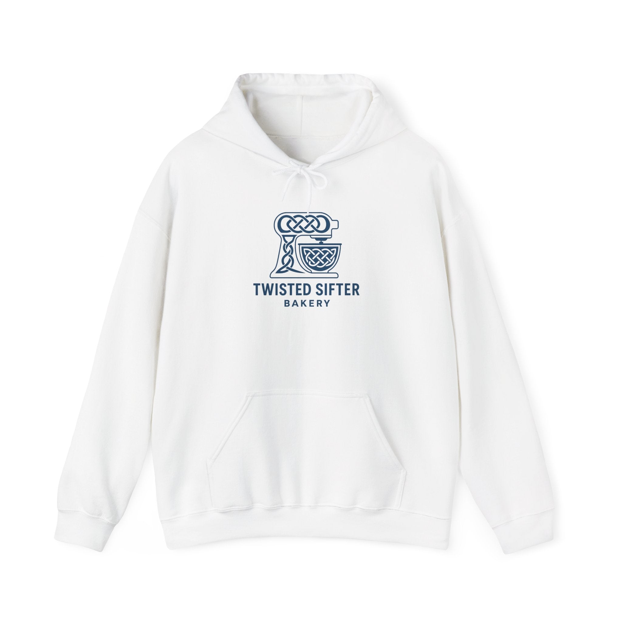 Bakery Logo Hoodie — "Twisted Sifter Bakery" Pullover