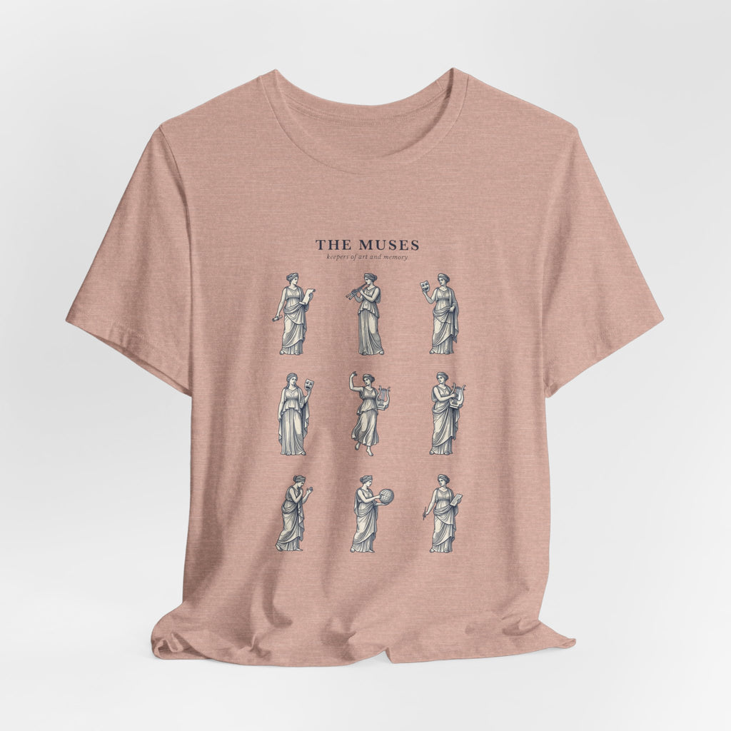 The Muses Tee | Greek Mythology, Mythcore Classic Art