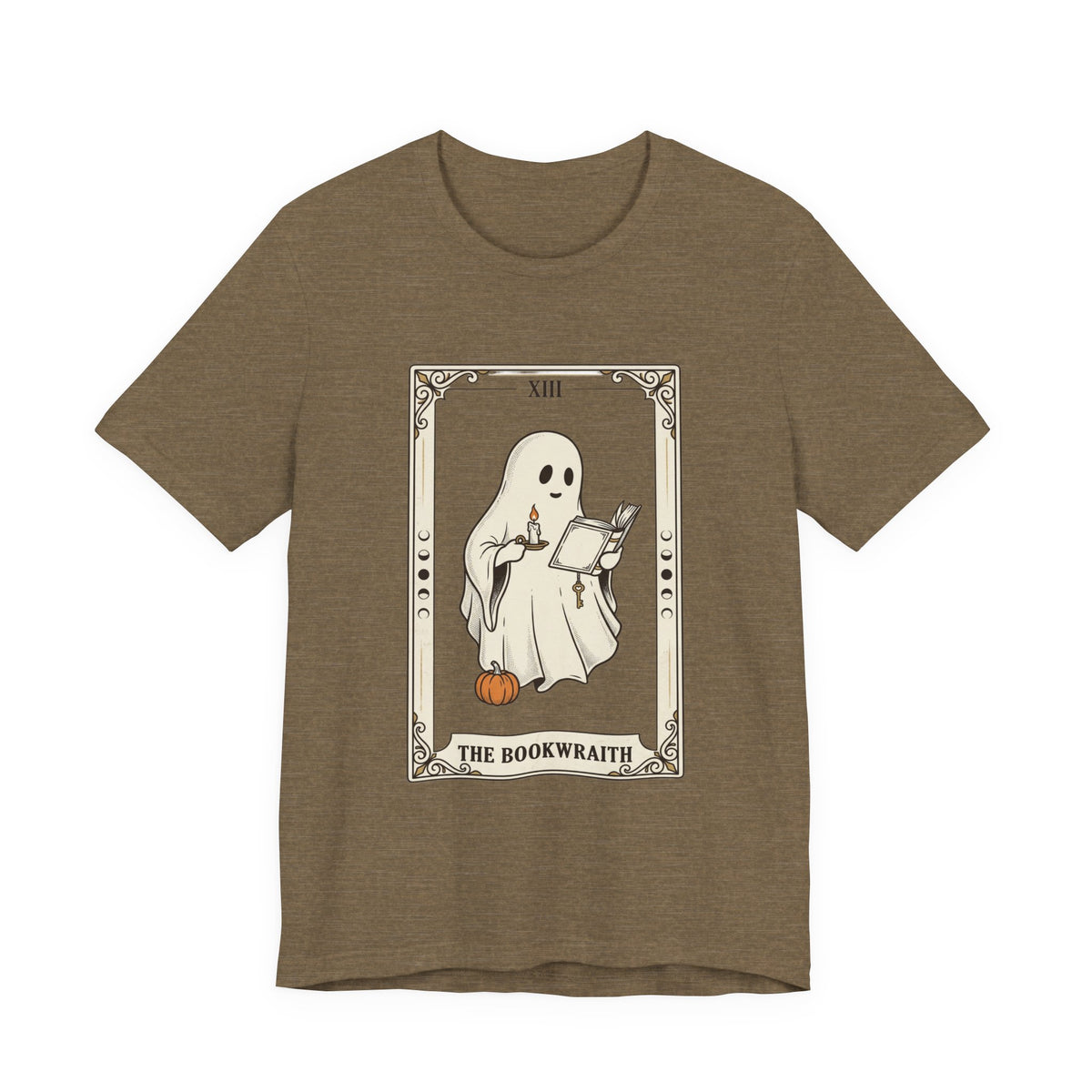Bookwraith Ghost Reading Tee | Spooky Reader, Halloween Bookish