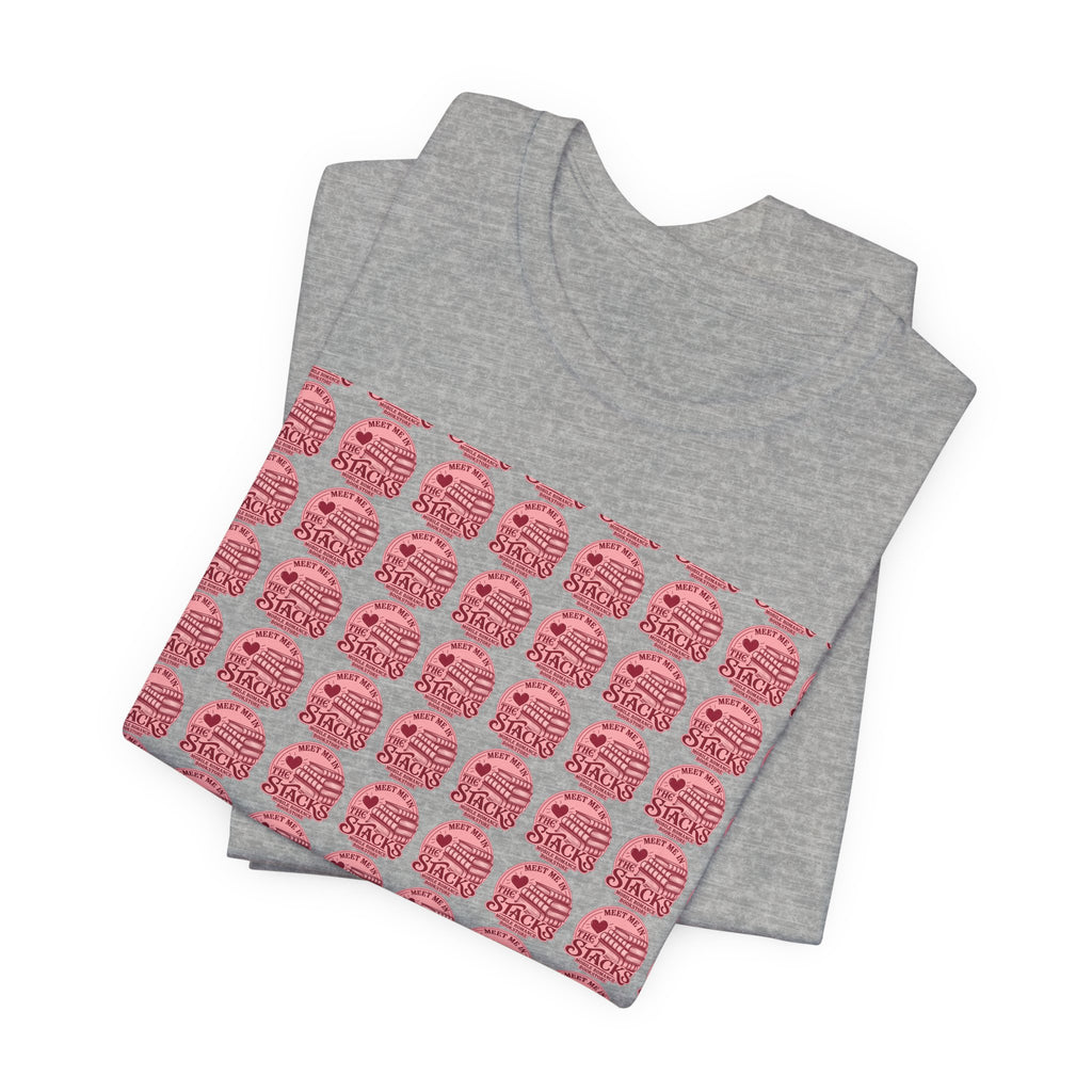 Red Pattern Graphic T-Shirt