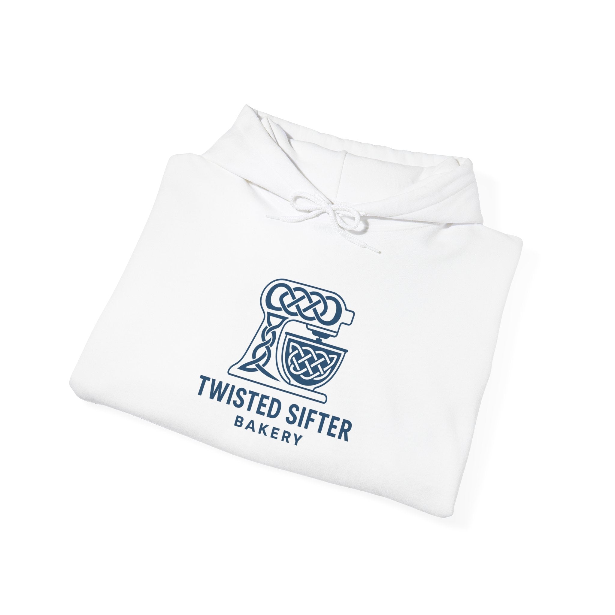 Bakery Logo Hoodie — "Twisted Sifter Bakery" Pullover