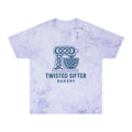 Tie-Dye T-Shirt — Twisted Sifter Bakery Logo, "TSB" Vegan Bakery Tee