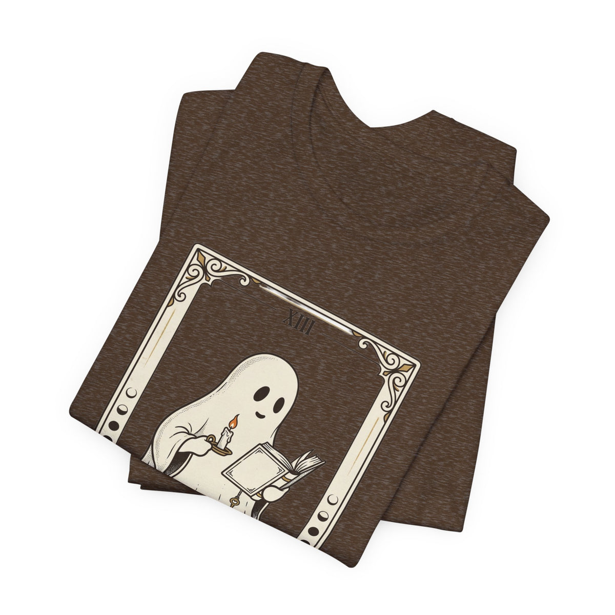 Bookwraith Ghost Reading Tee | Spooky Reader, Halloween Bookish
