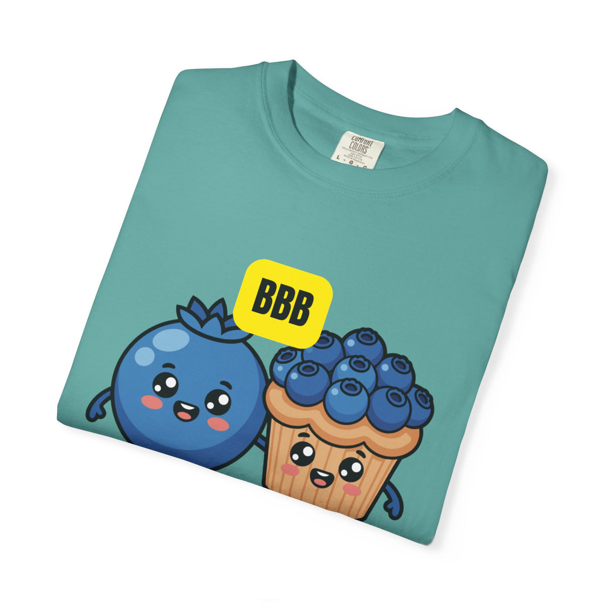 Blueberry’s Best Buddy T-Shirt — Cute Blueberry & Muffin Graphic Tee