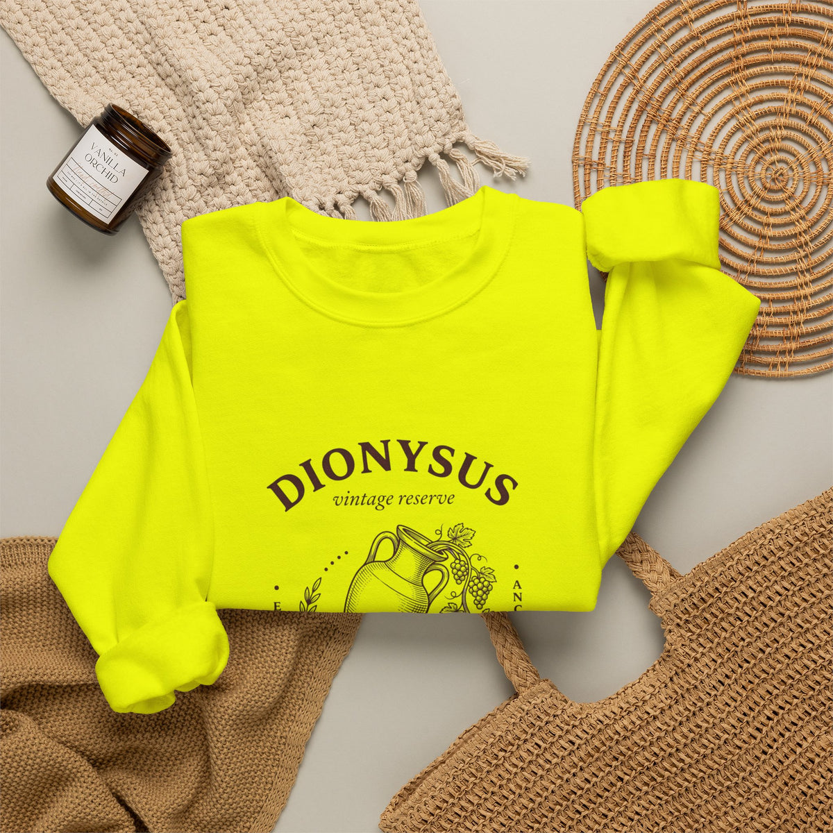 Dionysus Wine Society Crewneck Sweatshirt | Greek Mythology, Mythcore
