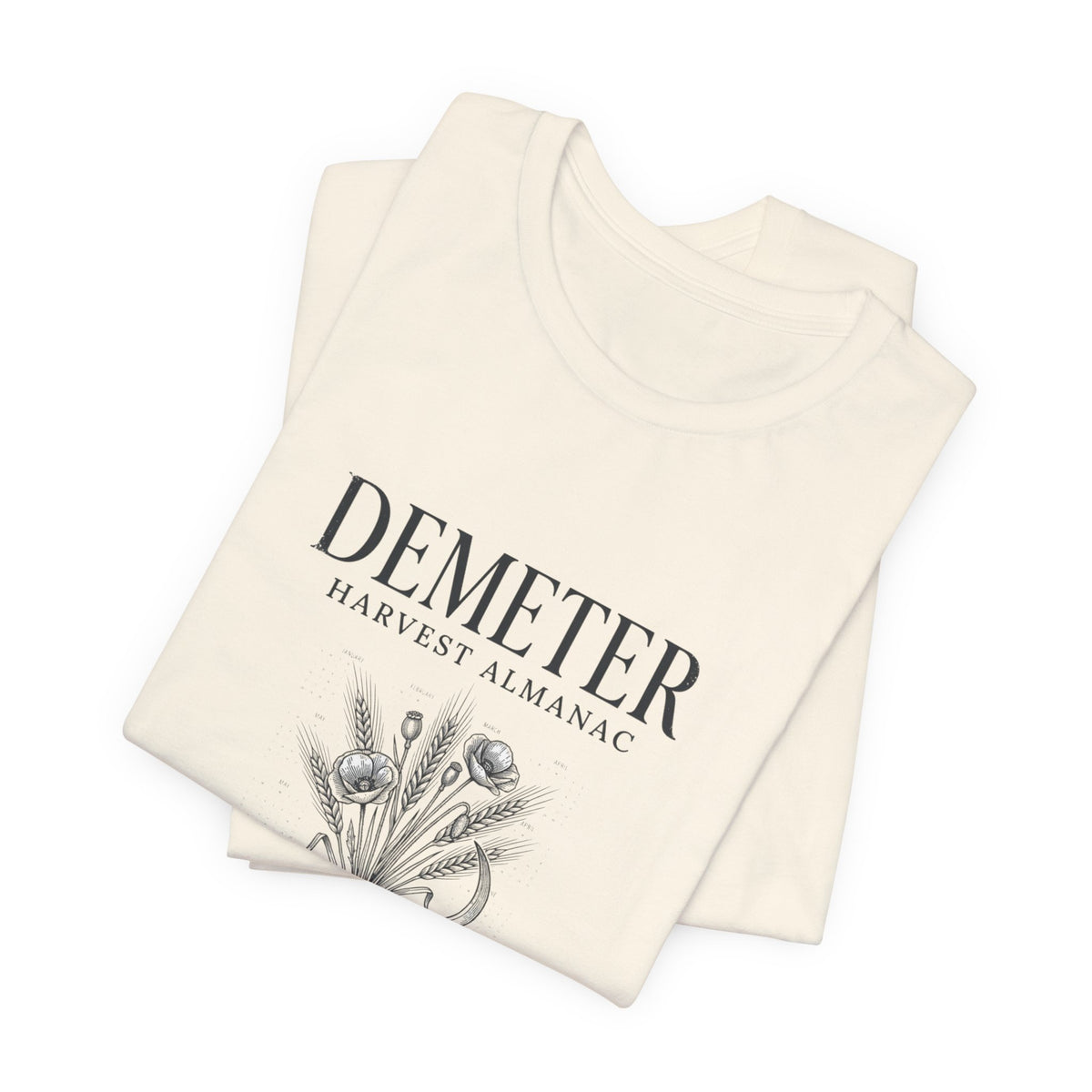 Demeter Harvest Almanac T-Shirt | Greek Mythology, Mythcore