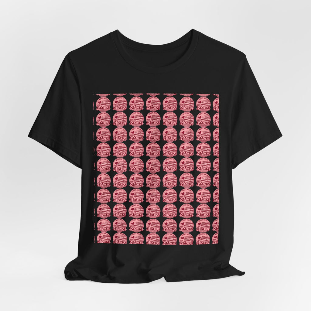 Red Pattern Graphic T-Shirt