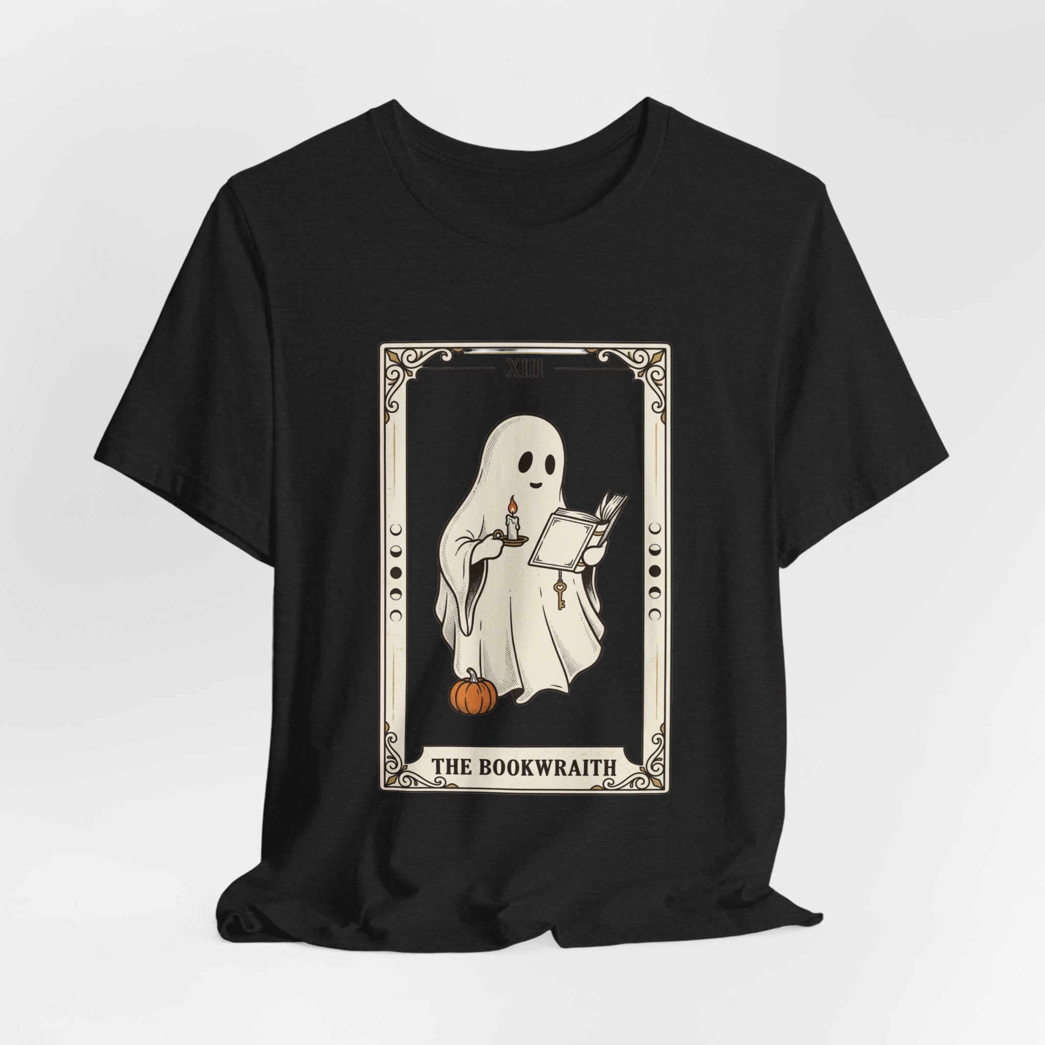 Bookwraith Ghost Reading Tee | Spooky Reader, Halloween Bookish