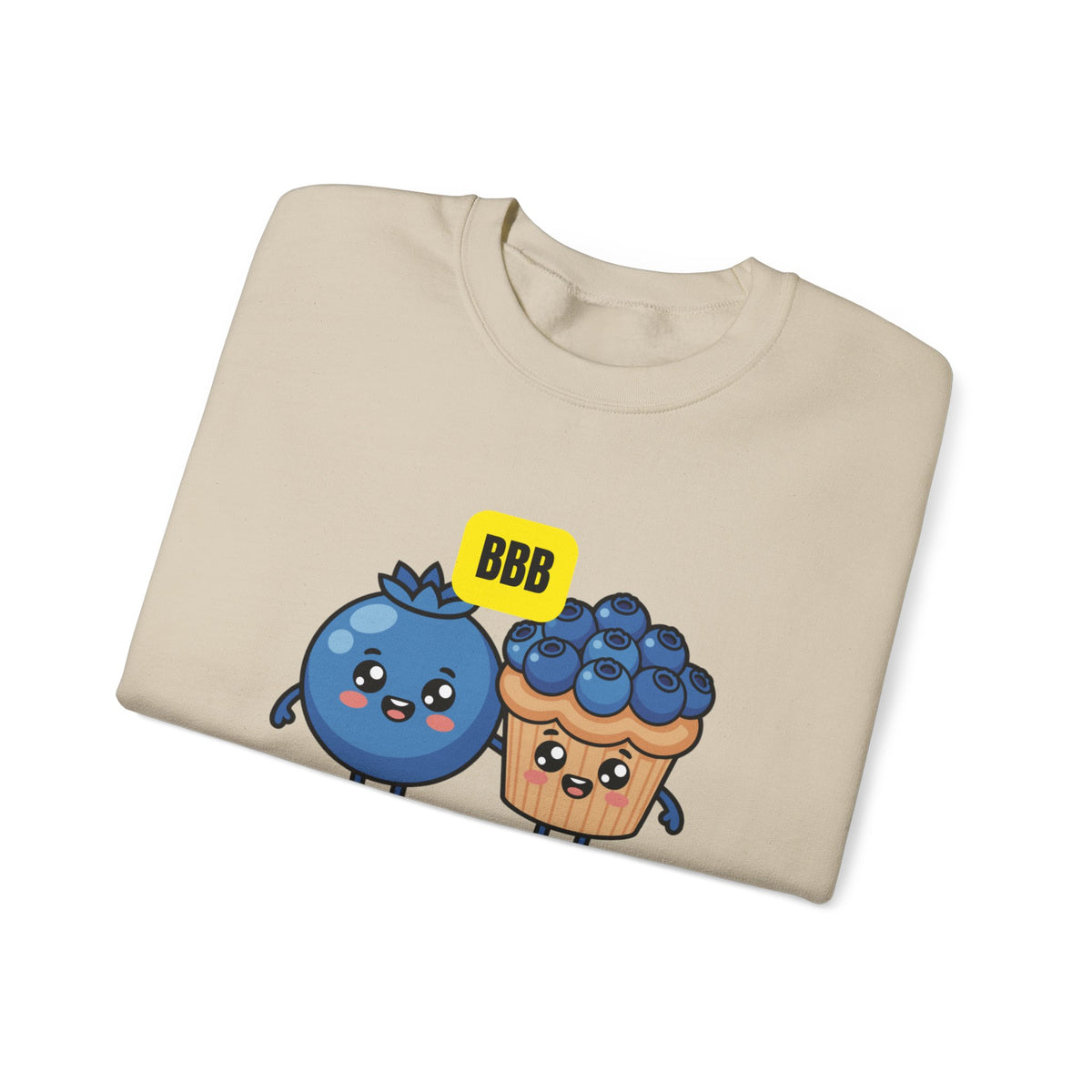 Blueberry Best Buddy Crewneck Sweatshirt