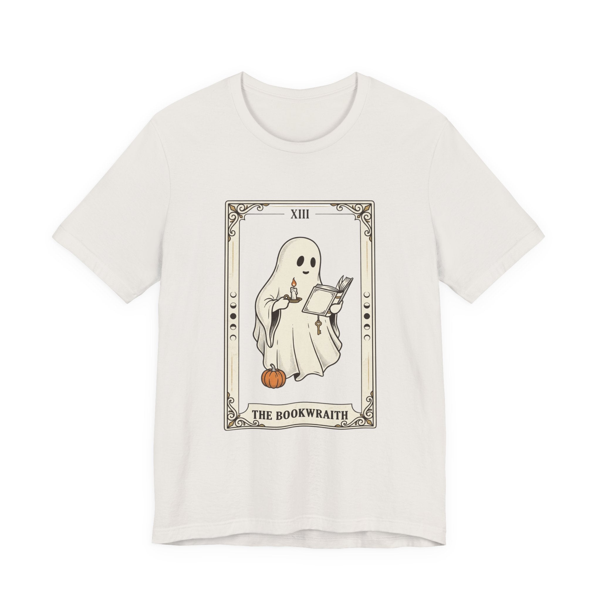Bookwraith Ghost Reading Tee | Spooky Reader, Halloween Bookish