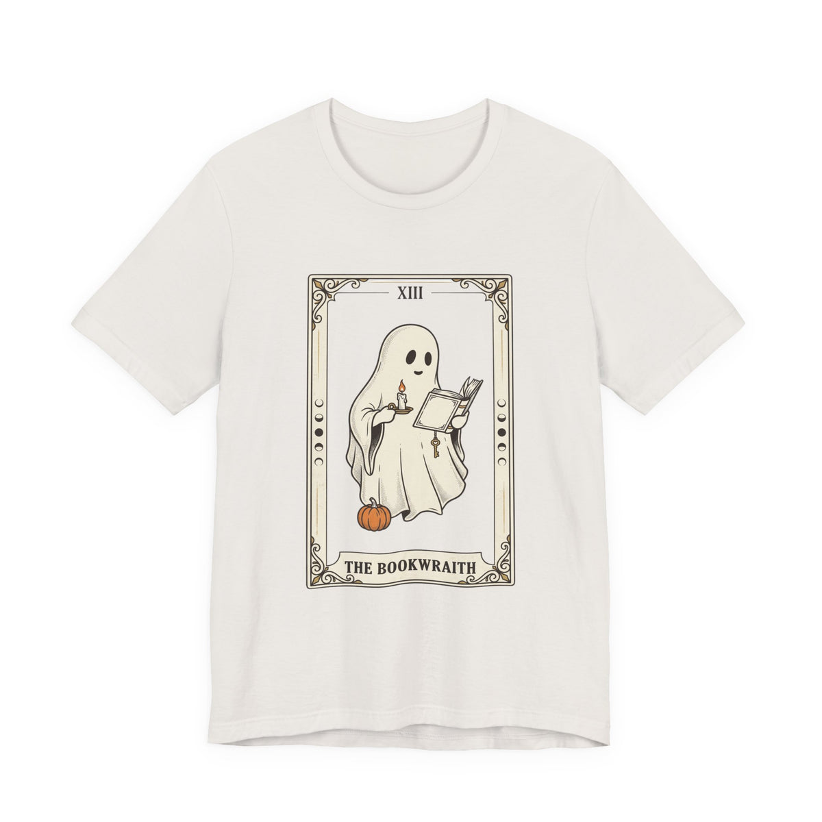 Bookwraith Ghost Reading Tee | Spooky Reader, Halloween Bookish