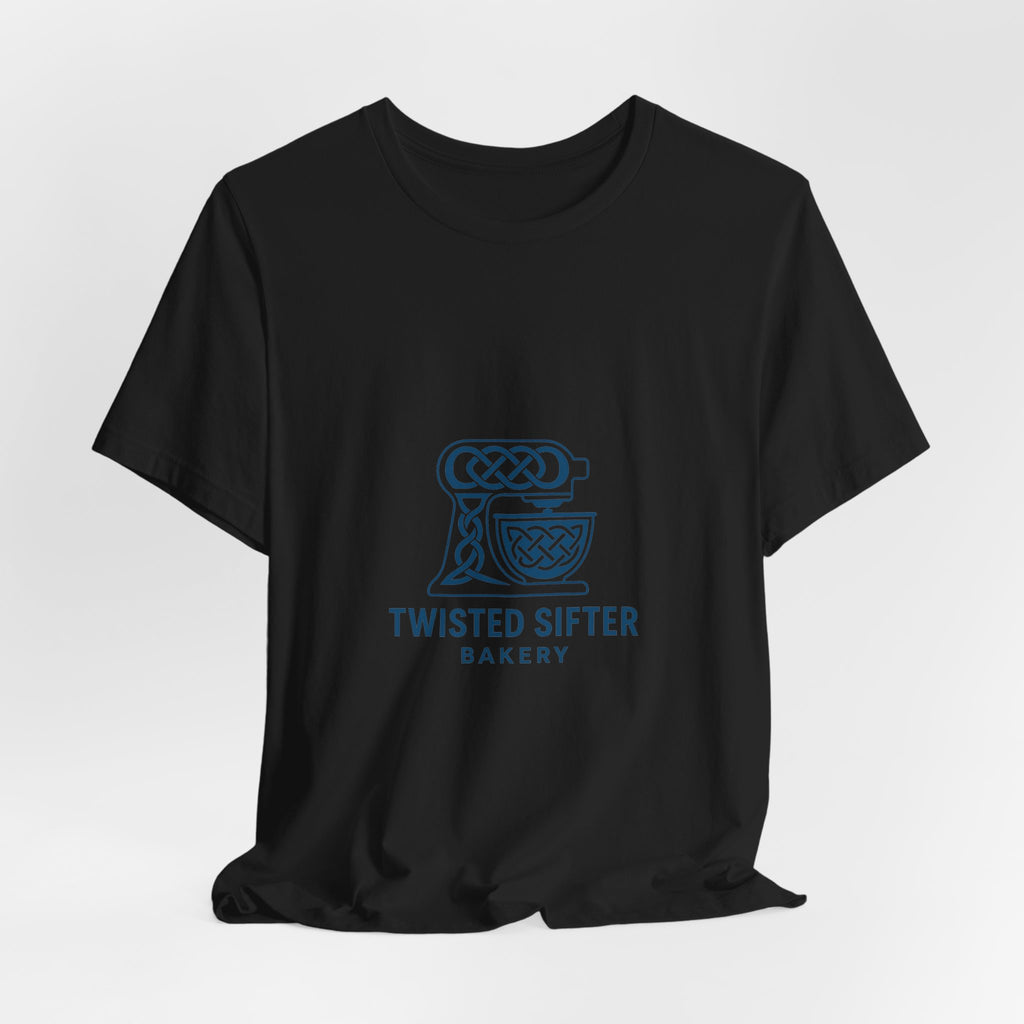 Twisted Sifter Bakery Logo Tee — Minimal Artisan Bakery T-Shirt
