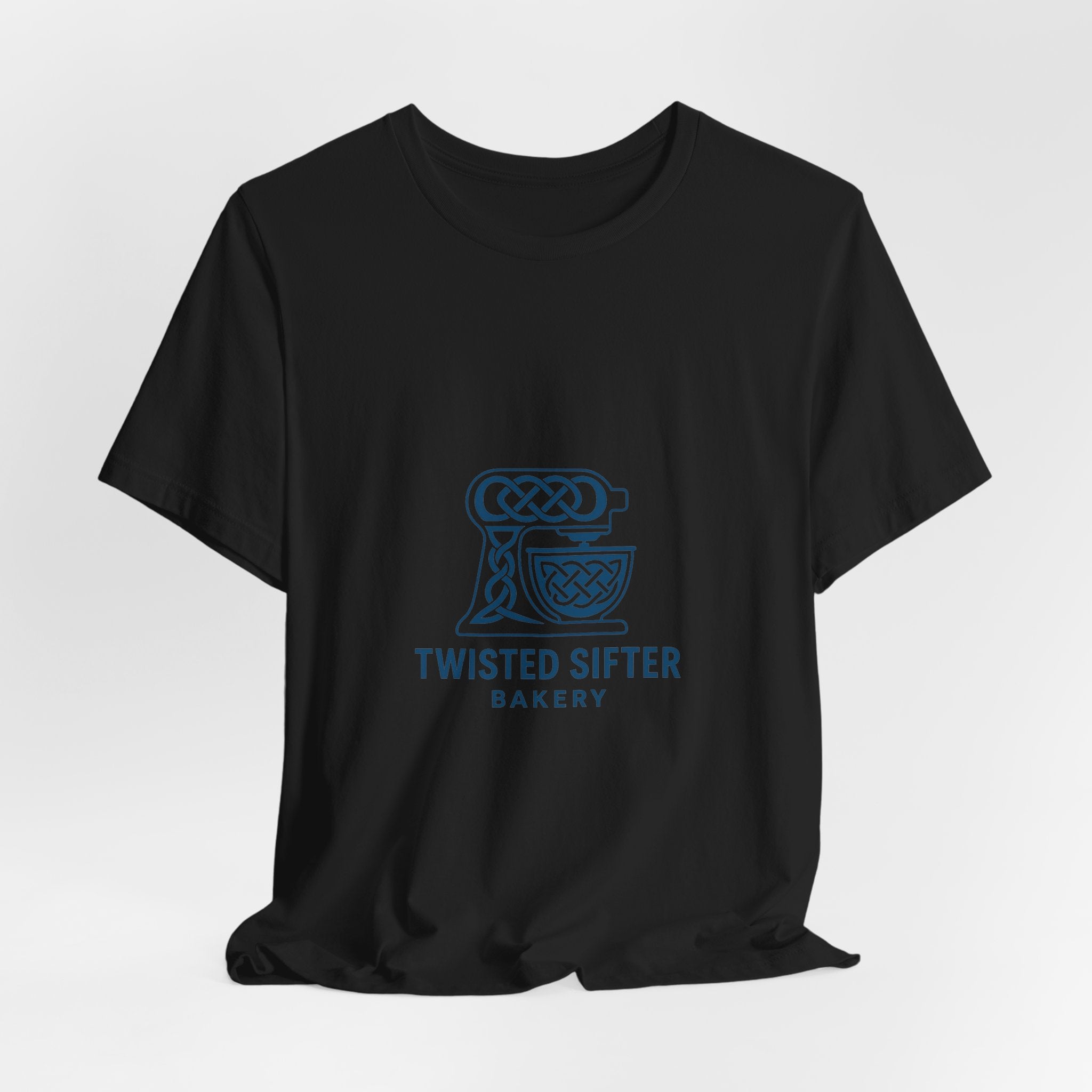 Twisted Sifter Bakery Logo Tee — Minimal Artisan Bakery T-Shirt