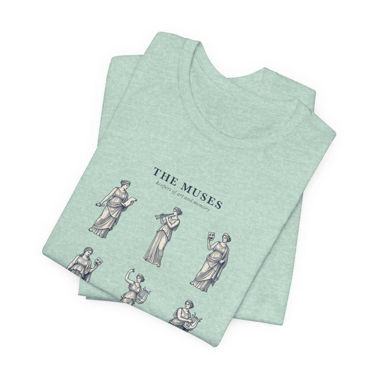 The Muses Tee | Greek Mythology, Mythcore Classic Art