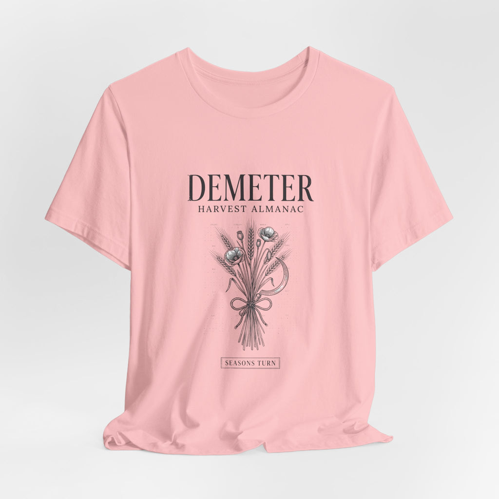Demeter Harvest Almanac T-Shirt | Greek Mythology, Mythcore