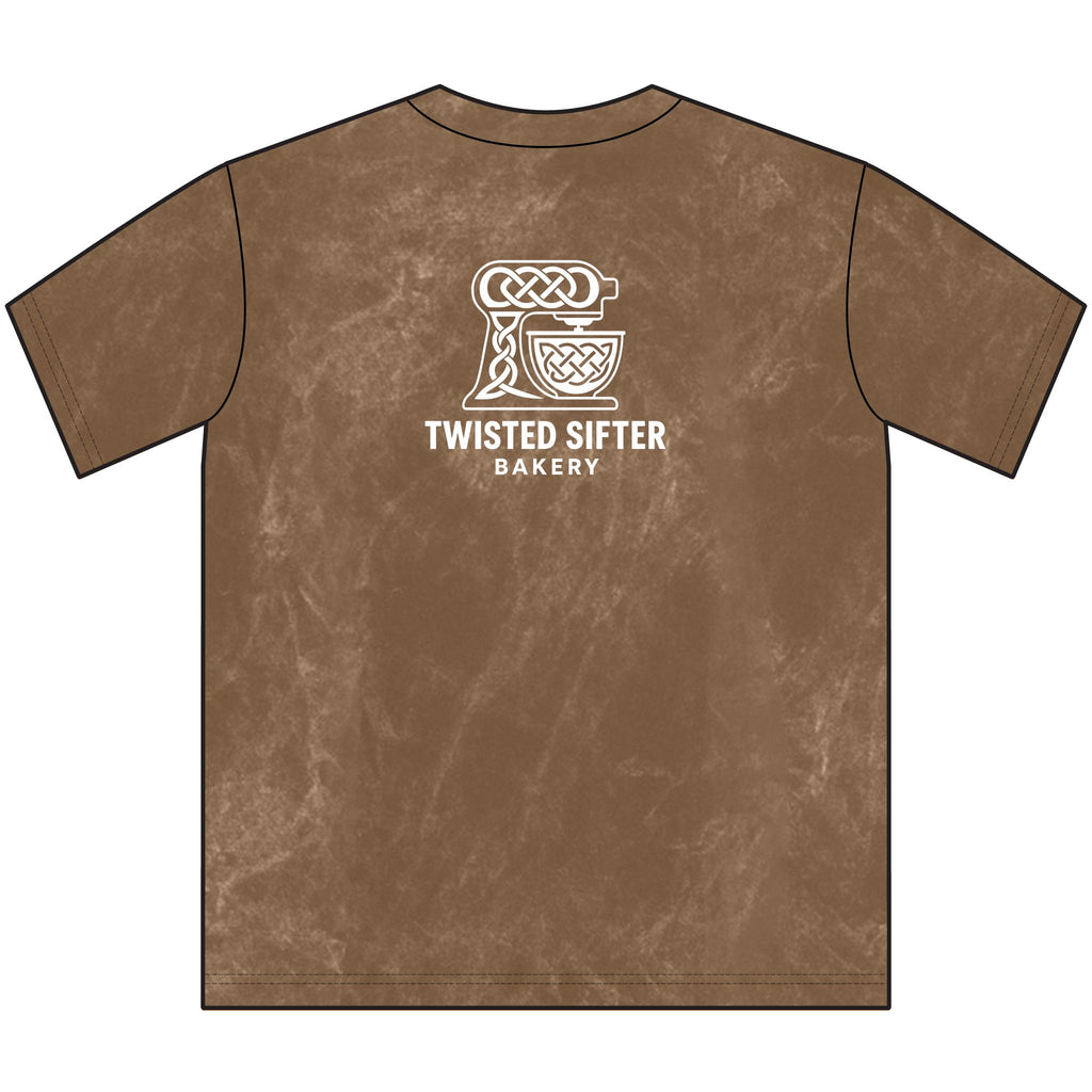 Vintage Bakery Crewneck Tee — “Shadow Daddy’s Favorite Bakery” Retro Graphic T-Shirt