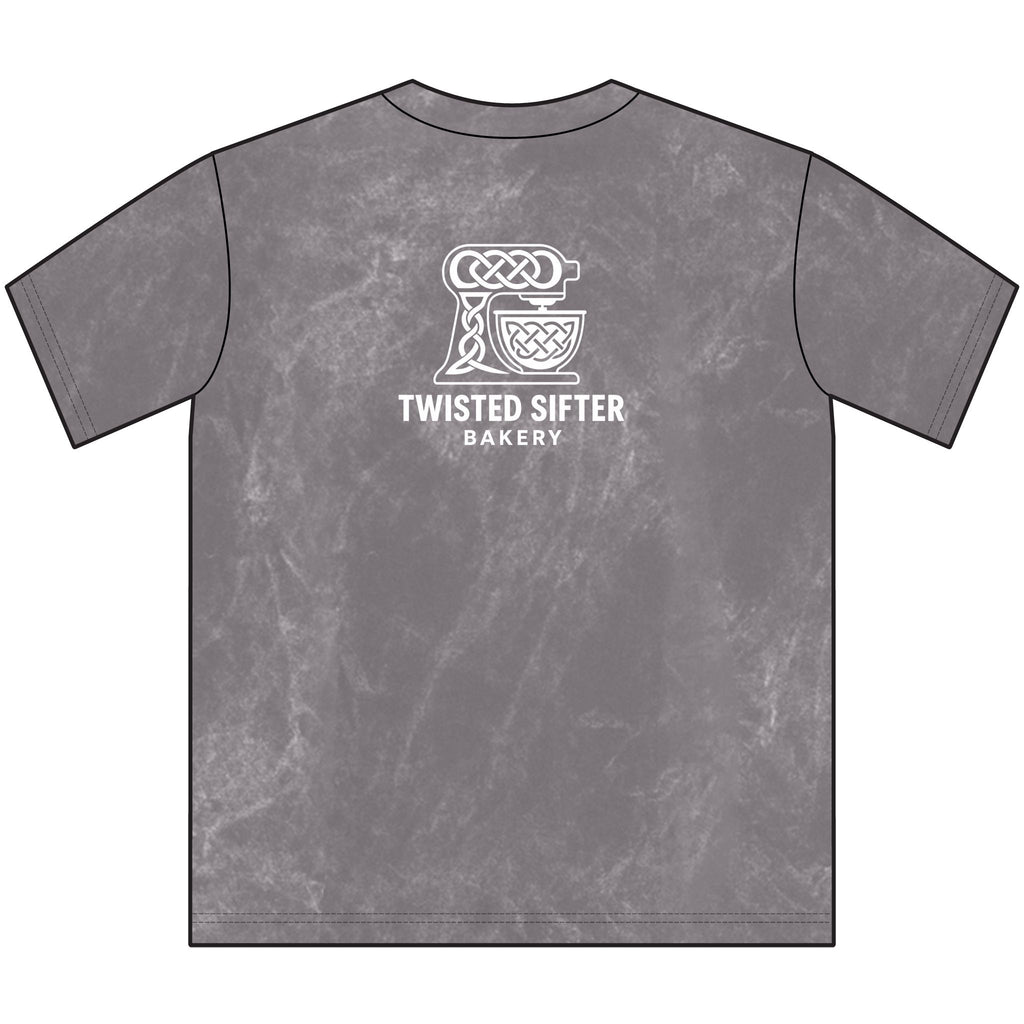 Vintage Bakery Crewneck Tee — “Shadow Daddy’s Favorite Bakery” Retro Graphic T-Shirt