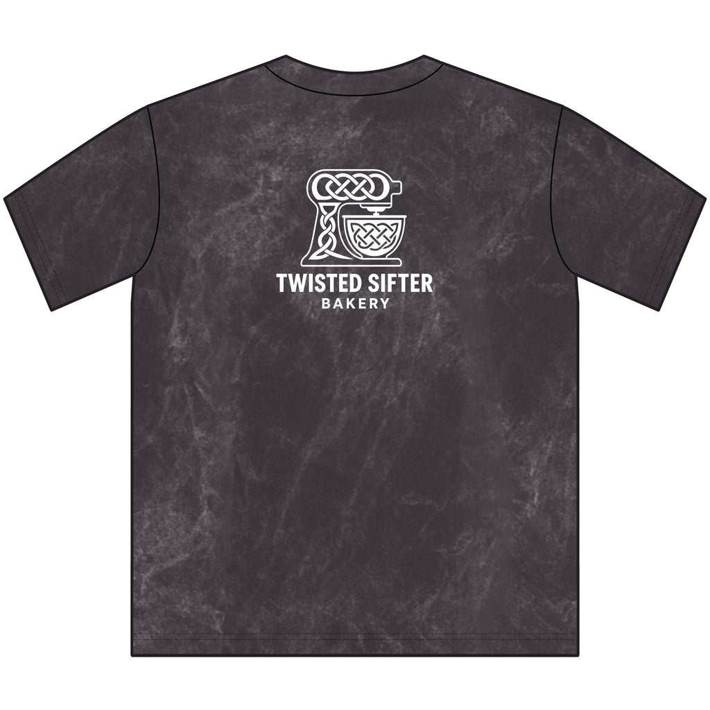 Vintage Bakery Crewneck Tee — “Shadow Daddy’s Favorite Bakery” Retro Graphic T-Shirt