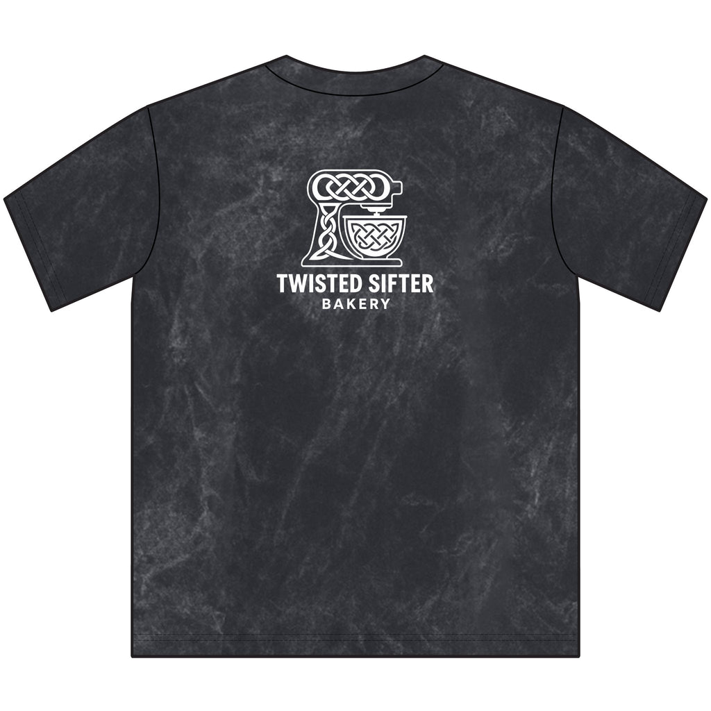 Vintage Bakery Crewneck Tee — “Shadow Daddy’s Favorite Bakery” Retro Graphic T-Shirt