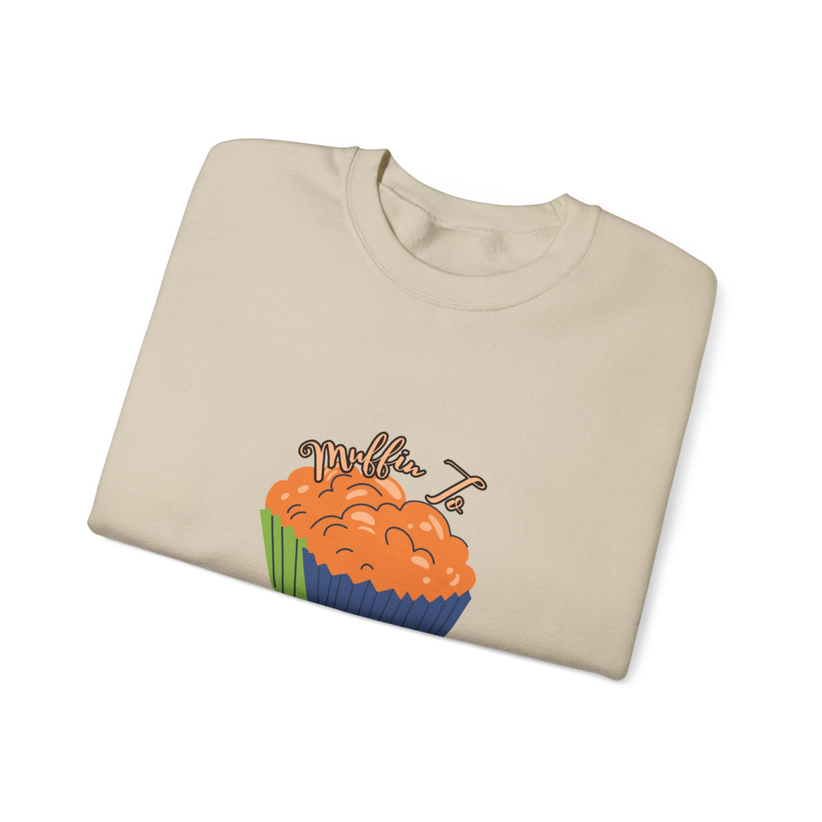 Pumpkin Muffin 'So Tired' Crewneck Sweatshirt