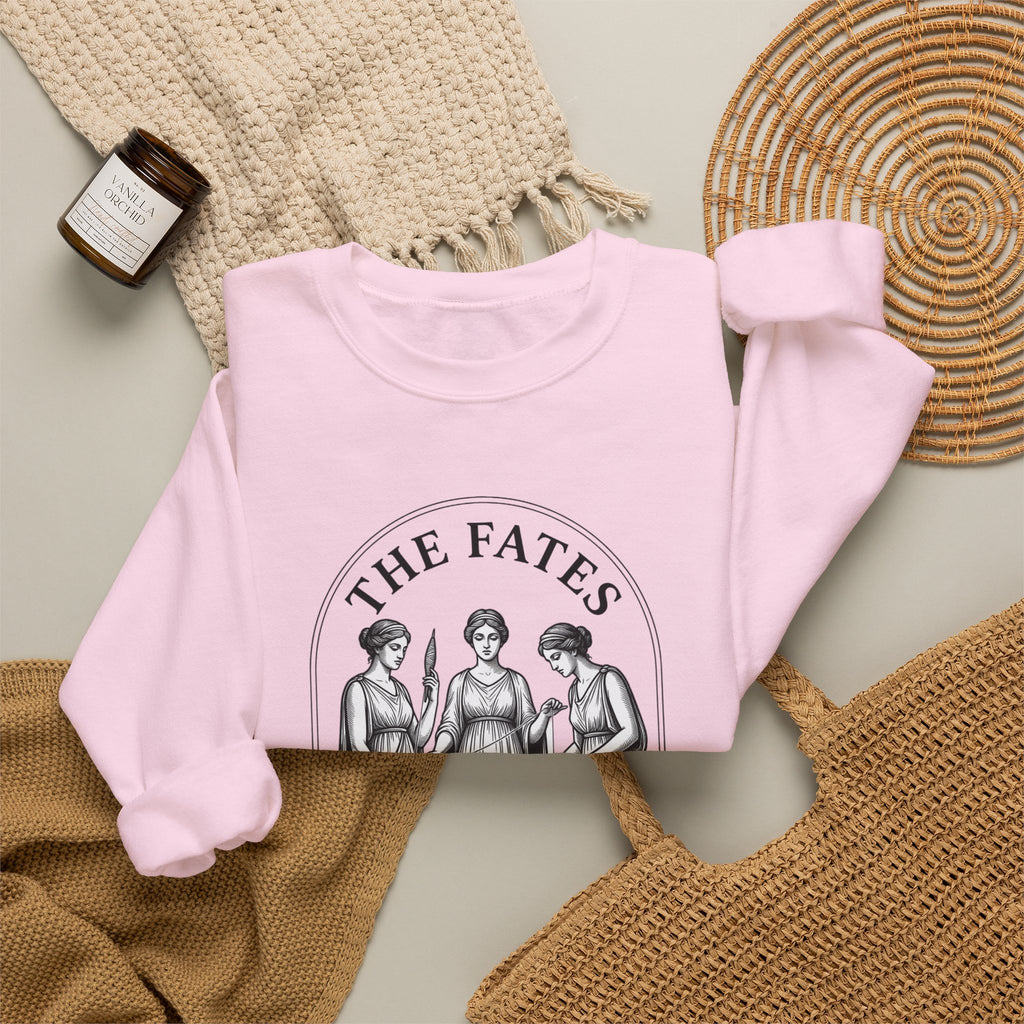 The Fates Greek Mythology Crewneck Sweatshirt | Mythcore Dark Academia