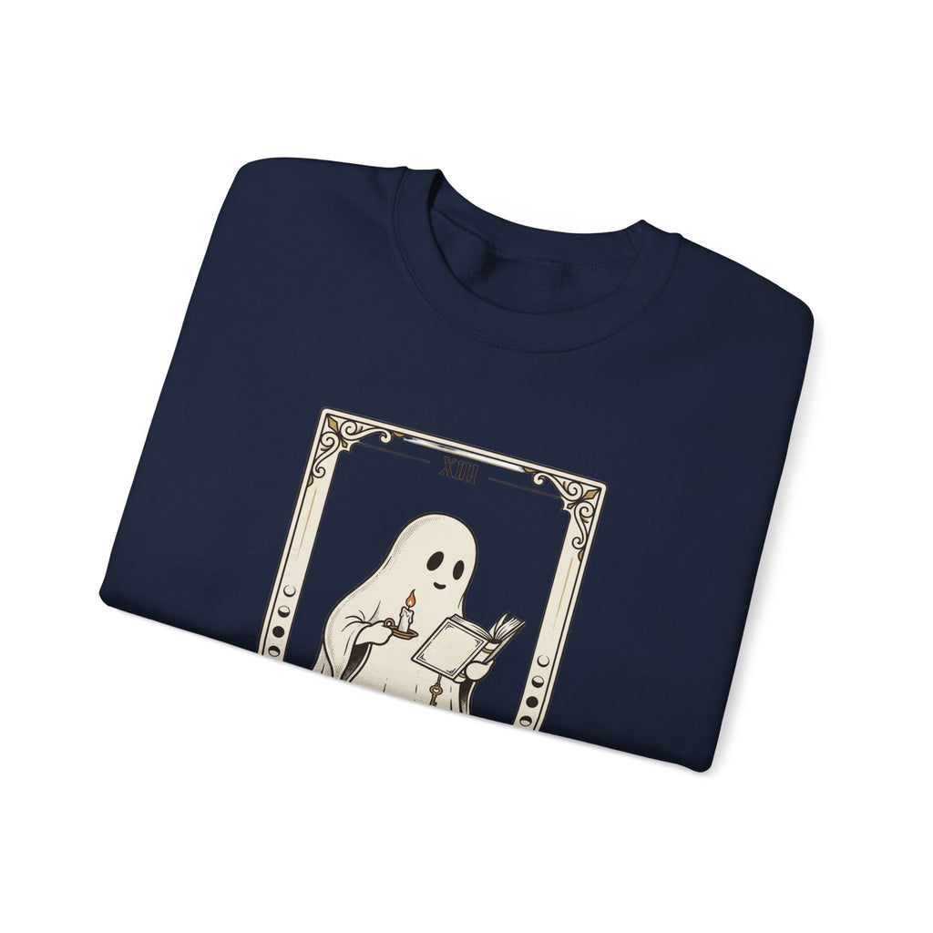 Ghost Reader tarot card Sweatshirt | Spooky Reader, Halloween bookish