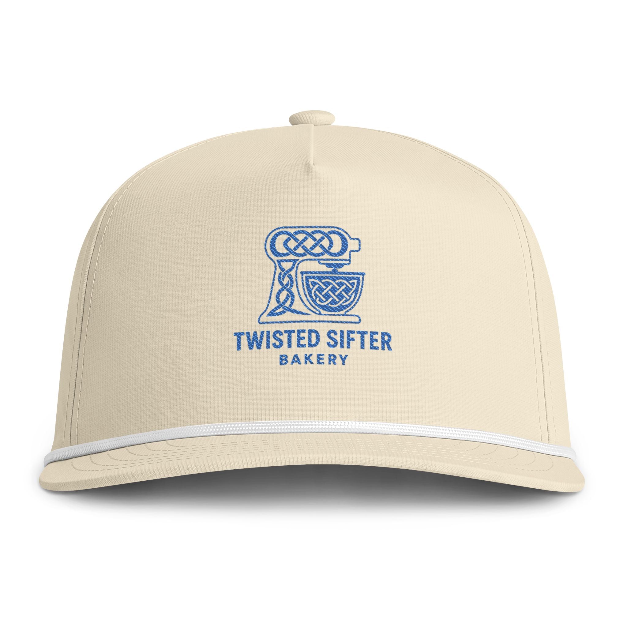 Embroidered Rope Cap - Twisted Sifter Bakery Logo