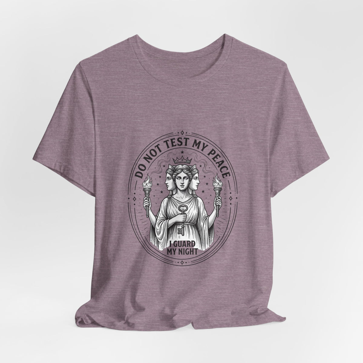 Do Not Test My Peace Guardian Illustration Tee | Greek Mythology, Mythcore