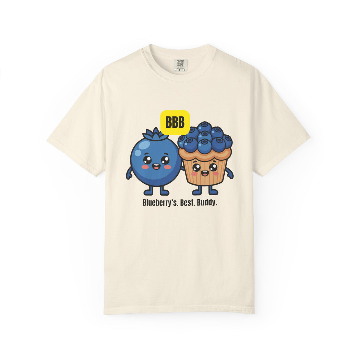 Blueberry’s Best Buddy T-Shirt — Cute Blueberry & Muffin Graphic Tee