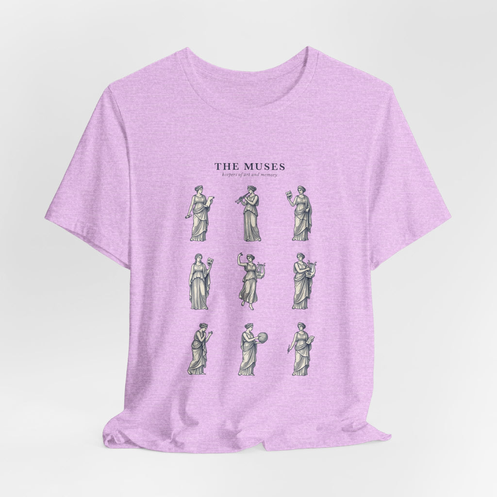 The Muses Tee | Greek Mythology, Mythcore Classic Art