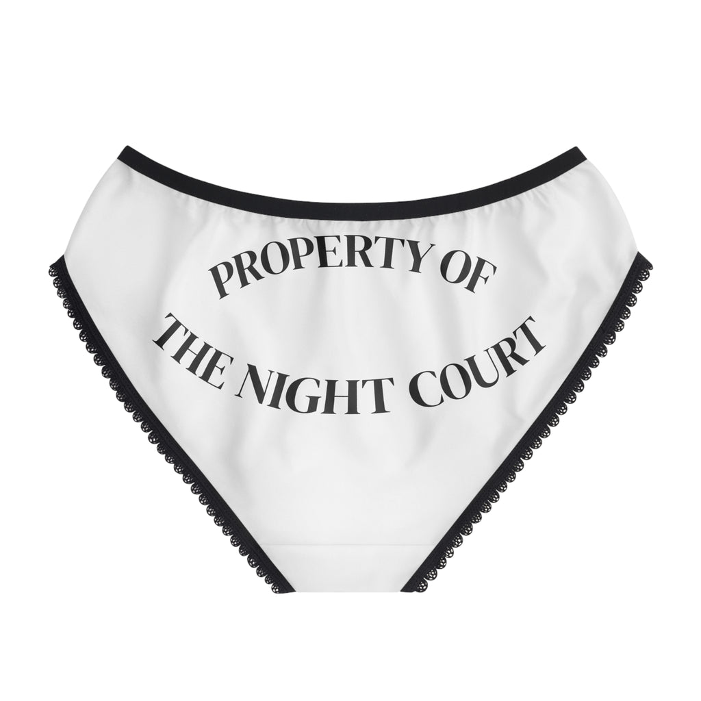 Women's Briefs – Night Court Mountain “Property of the Night Court”