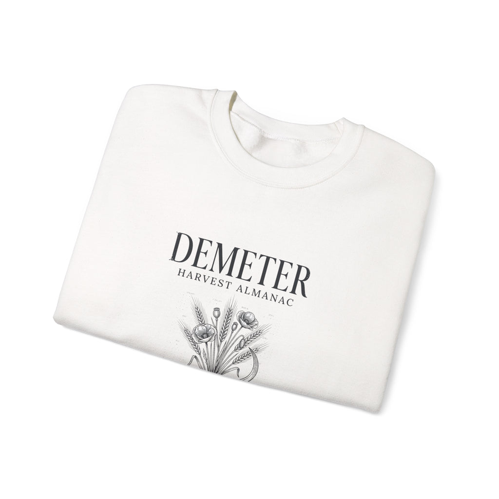 Demeter Harvest Almanac Sweatshirt | Greek Mythology, Mythcore