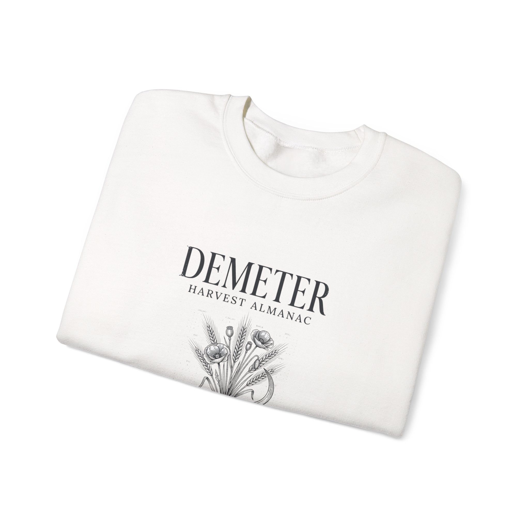 Demeter Harvest Almanac Sweatshirt | Greek Mythology, Mythcore