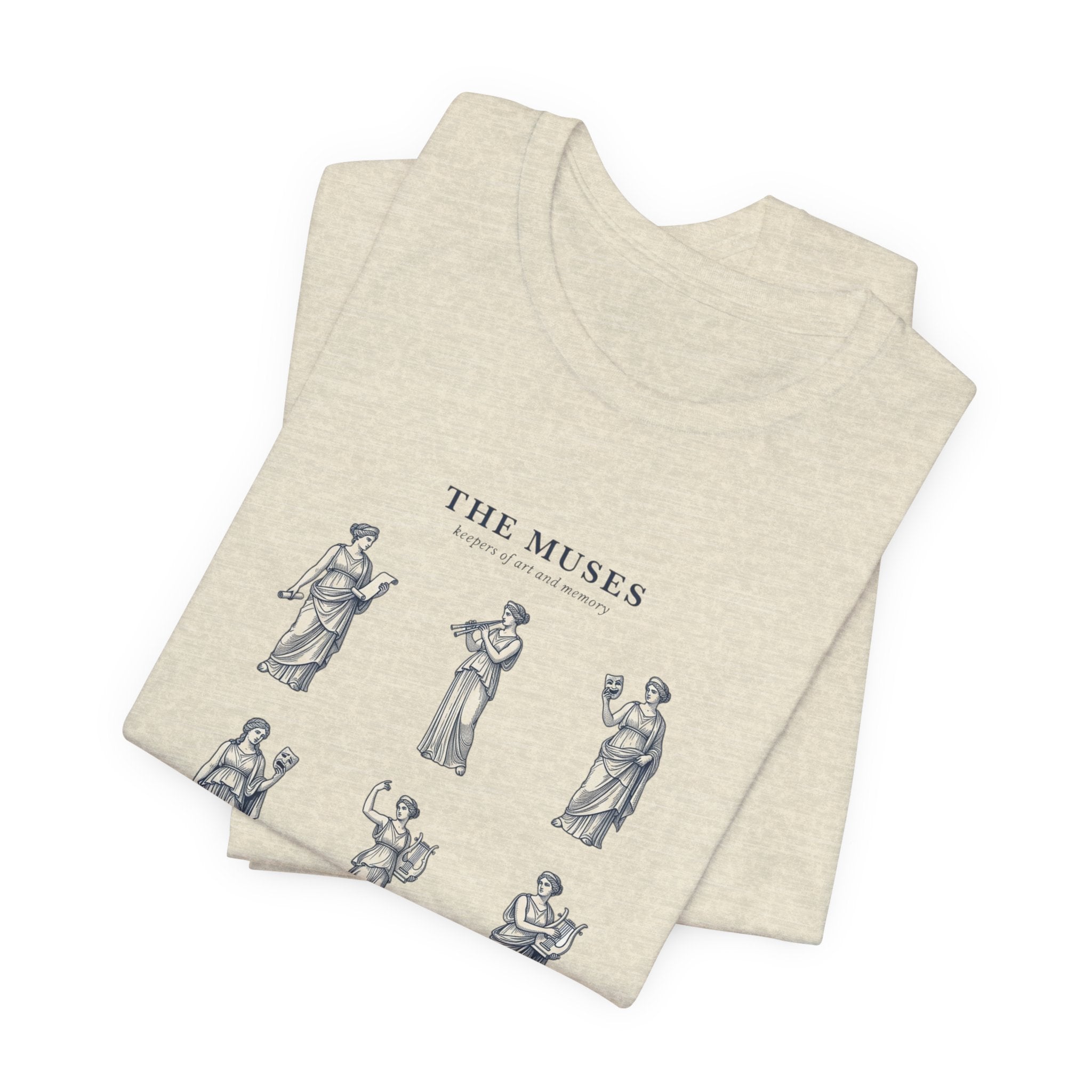 The Muses Tee | Greek Mythology, Mythcore Classic Art