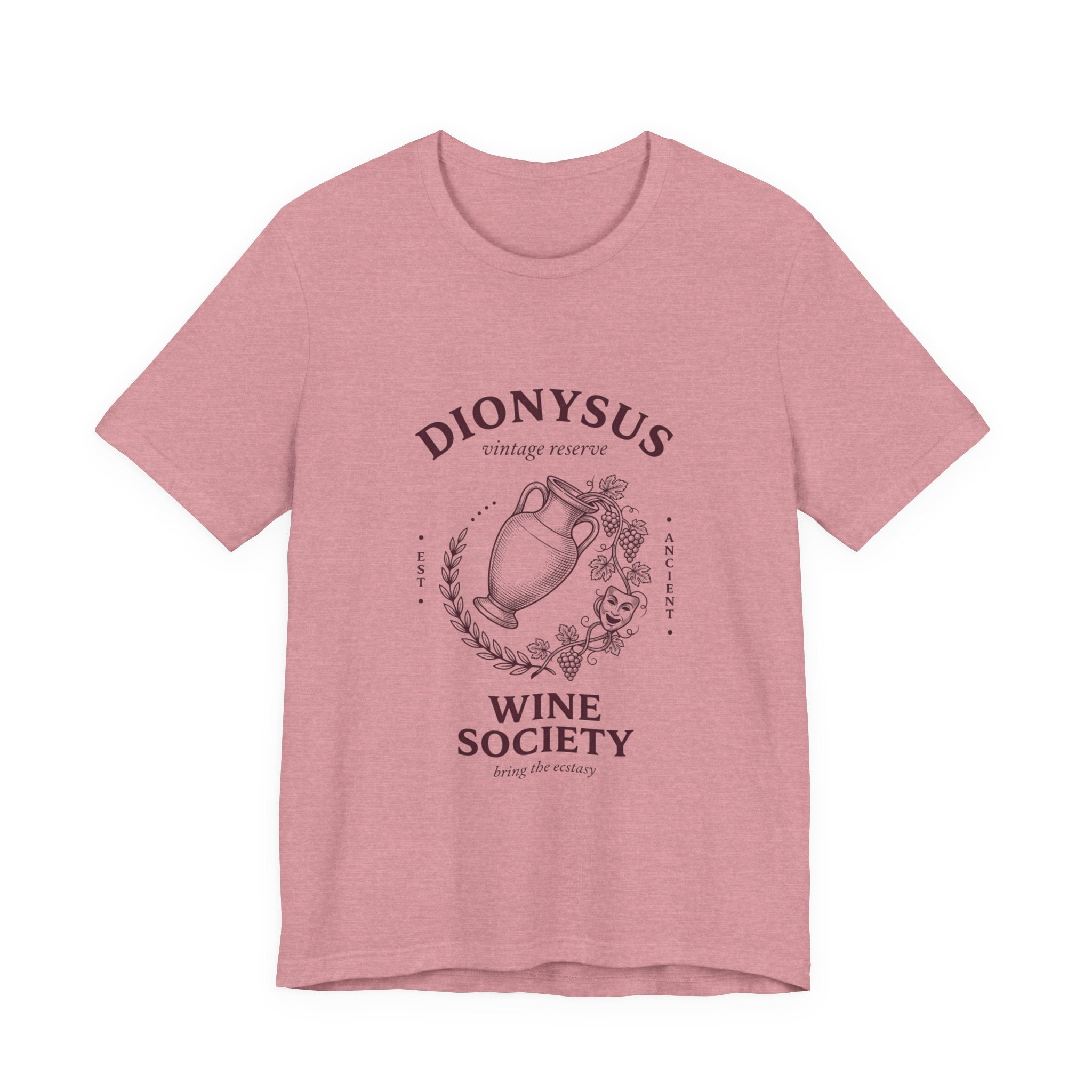 Dionysus Wine Society Tee | Greek Mythology, Mythcore Classic