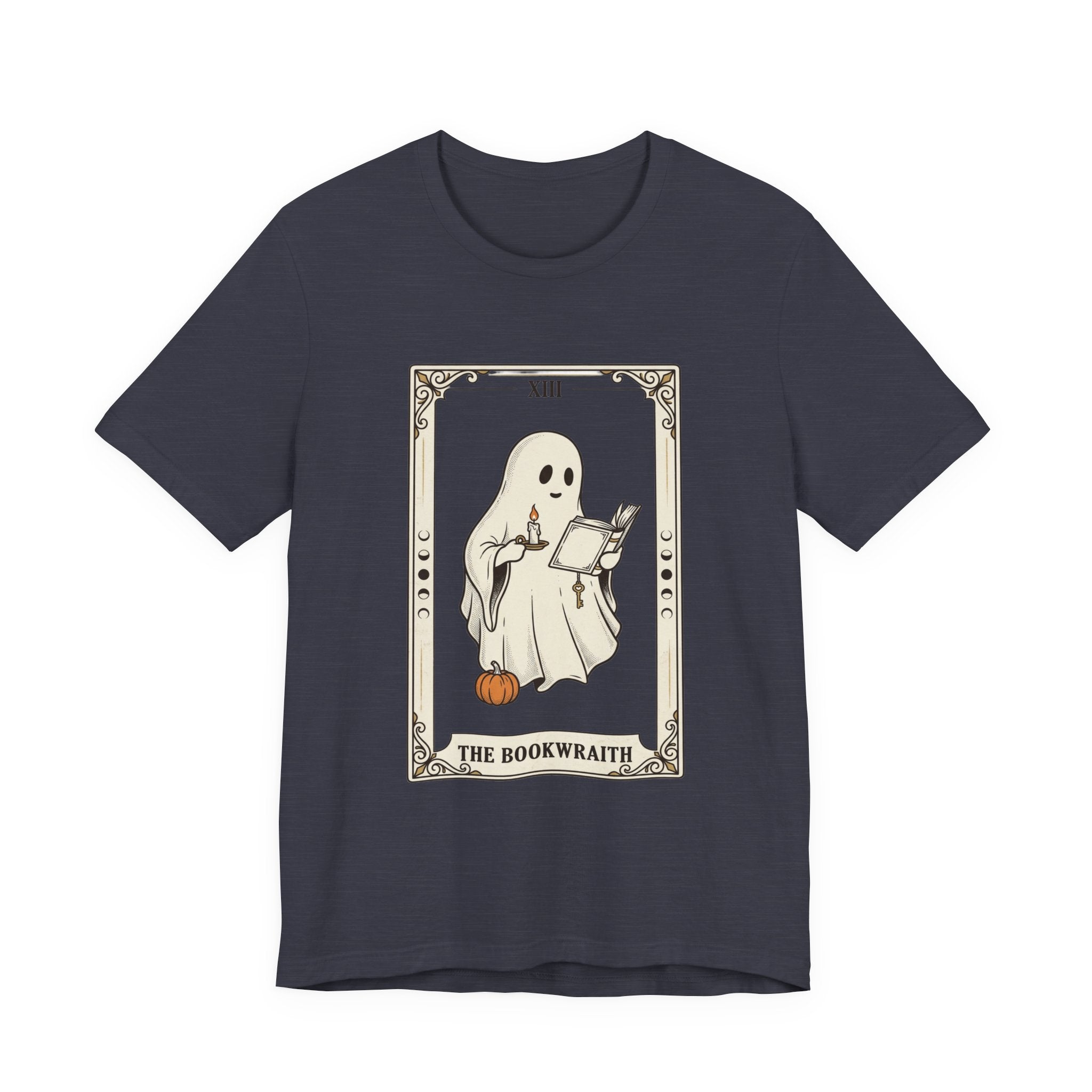 Bookwraith Ghost Reading Tee | Spooky Reader, Halloween Bookish