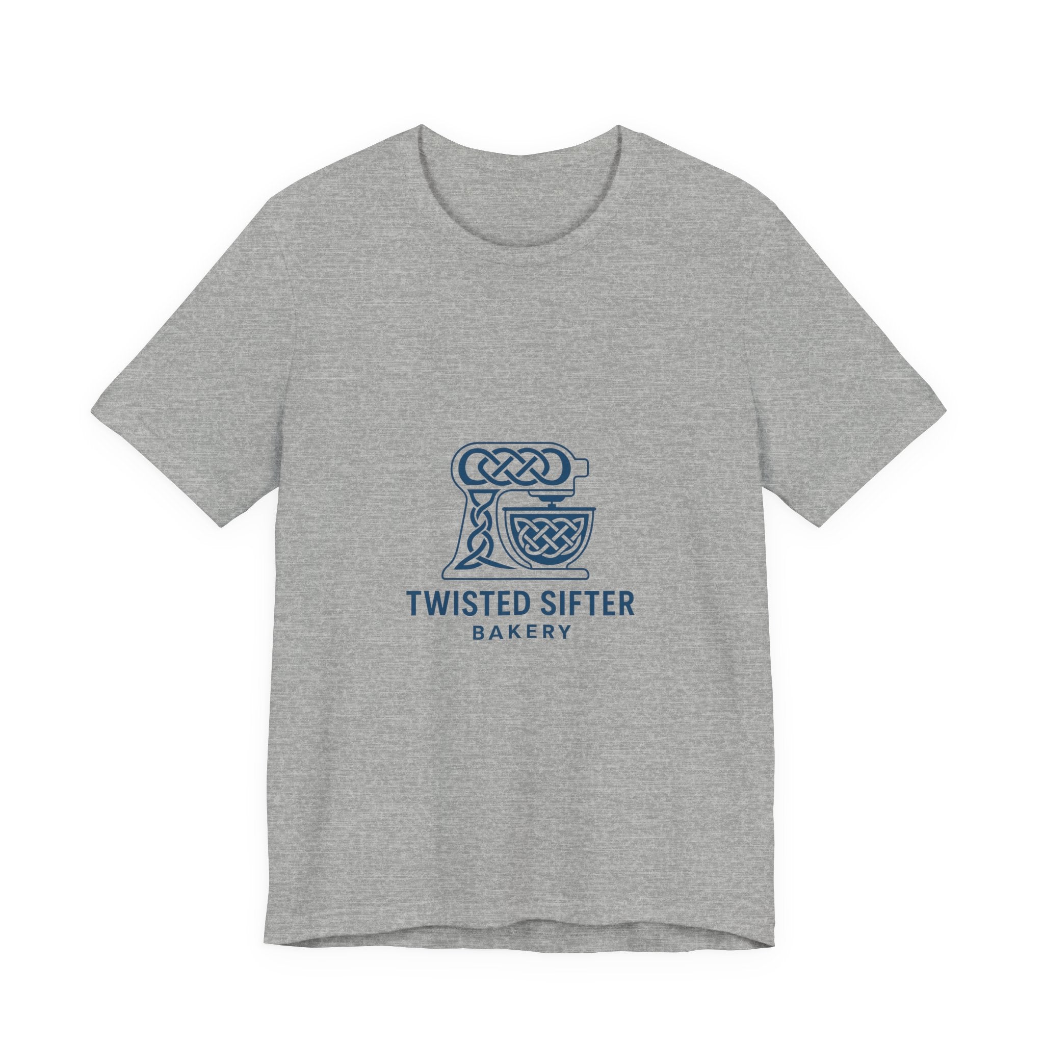 Twisted Sifter Bakery Logo Tee — Minimal Artisan Bakery T-Shirt