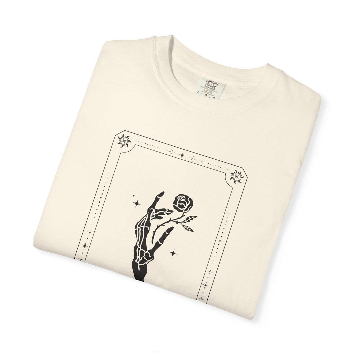 Tarot Skeleton Tee — The Chariot Illustration Graphic T-Shirt