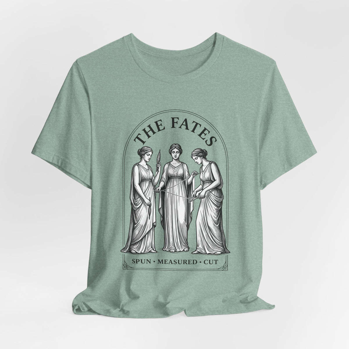 The Fates Illustration Tee | Greek Mythology, Mythcore, Classical Art