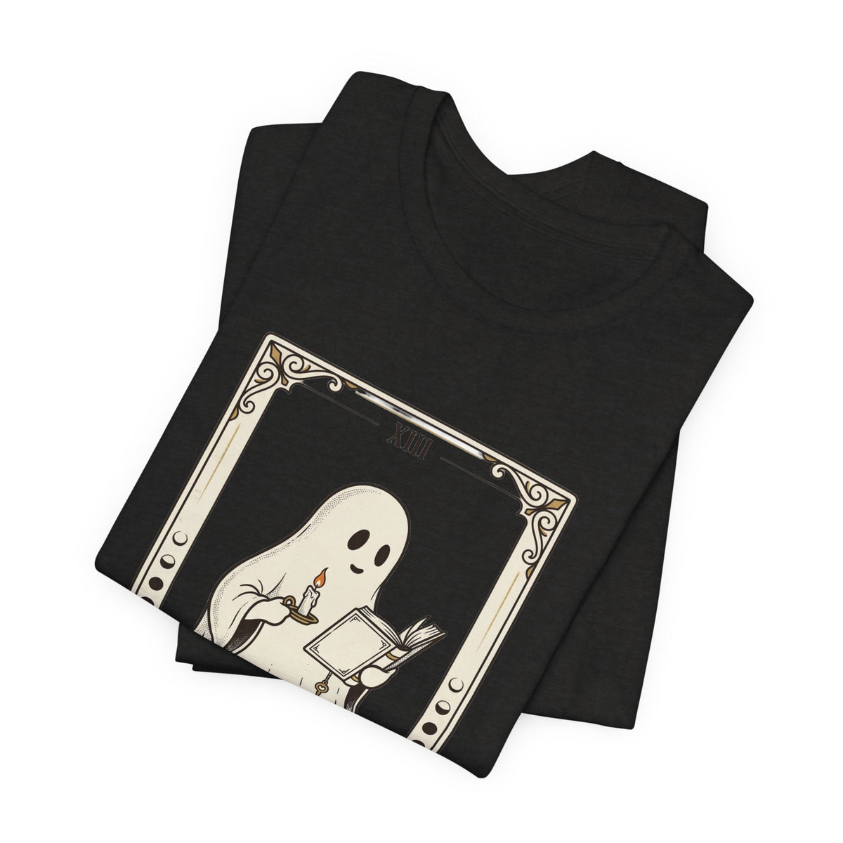 Bookwraith Ghost Reading Tee | Spooky Reader, Halloween Bookish