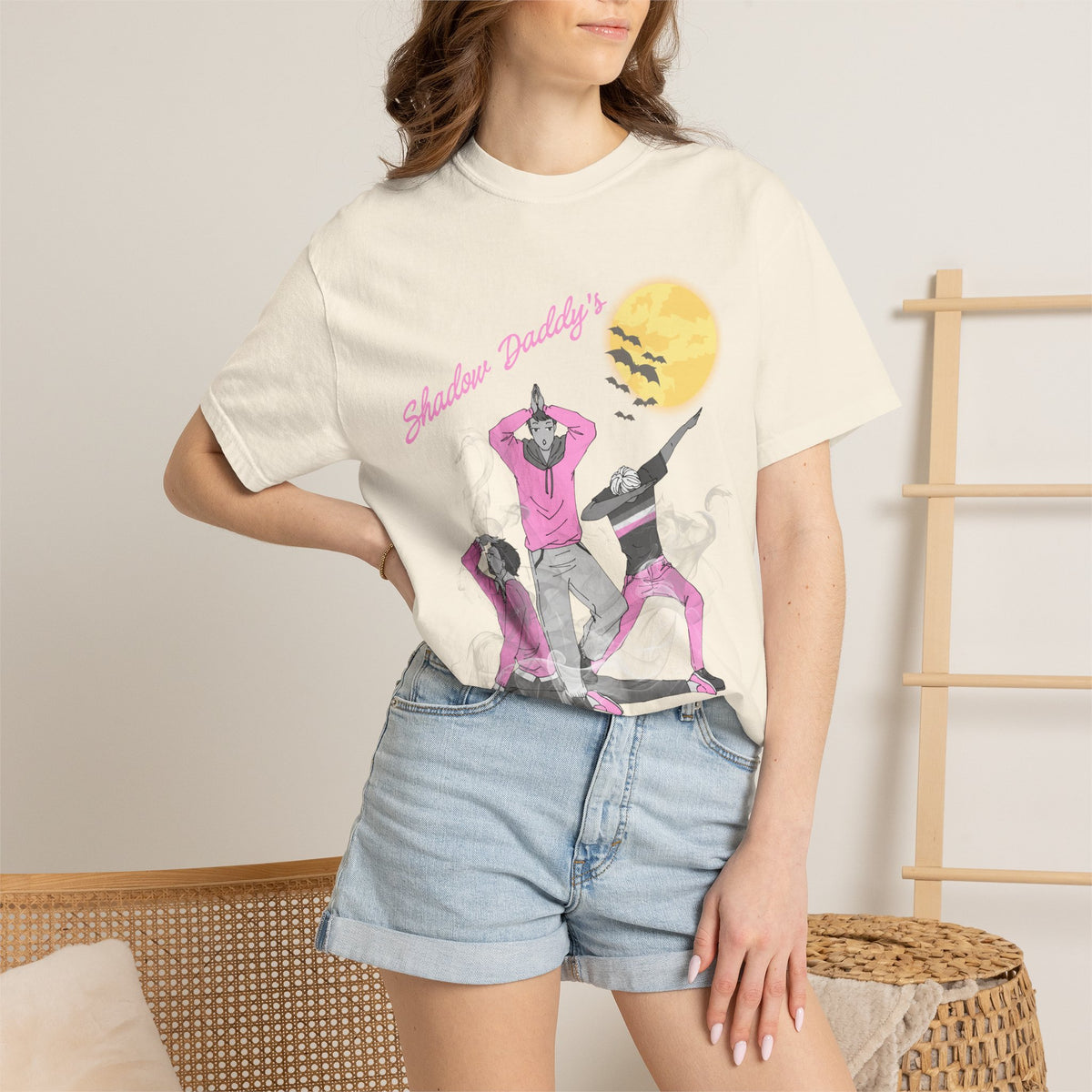T-Shirt — 'Halloween Daddy' Retro Dance Crew Graphic Tee