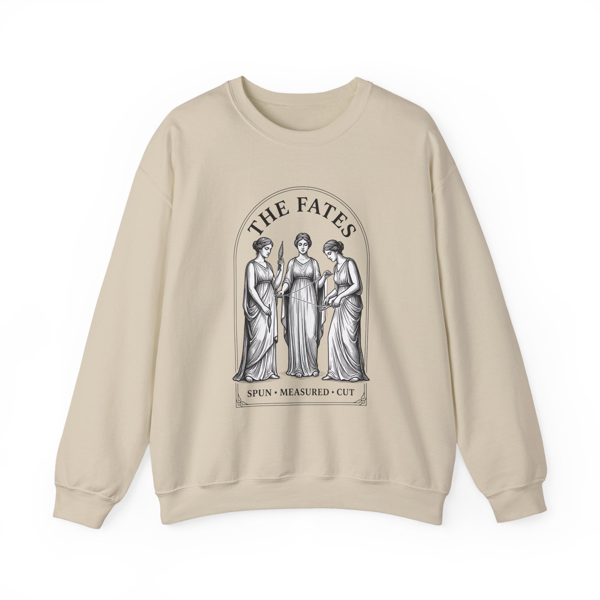 The Fates Greek Mythology Crewneck Sweatshirt | Mythcore Dark Academia